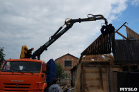 В Плеханово начали сносить дома в цыганском таборе, Фото: 43