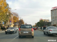 На улице Металлургов в Туле запретили остановку и стоянку, Фото: 13