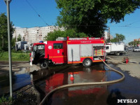 Пожар на ул. М. Горького в Туле, Фото: 3