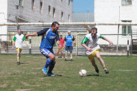 Тульские журналисты сыграли в футбол с зэками, Фото: 40