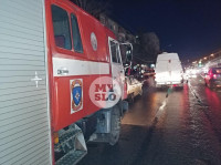 Водитель BMW снес столб на улице Металлургов в Туле, Фото: 3