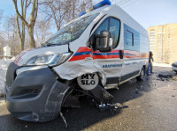 Автомобиль газовой службы попал в ДТП на ул. Первомайской и потерял колесо, Фото: 7