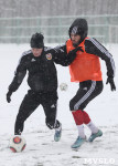 «Арсенал» готовится на снежном поле к игре против «Тосно», Фото: 20