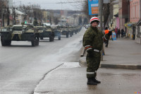 По Туле прошла колонна военной техники, Фото: 6