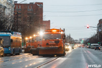 Как почистили улицы Тулы от снега, Фото: 49