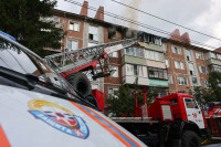 Пожар на пр. Ленина 131б, Фото: 44