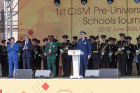 В Туле открылись первые международные соревнования среди воспитанников военных училищ, Фото: 24