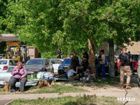 Поврежденные БПЛА дома в Туле, Фото: 25