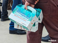 Фестиваль «Шар-папье»: Тульский кремль украсили огромные новогодние бусы, Фото: 2