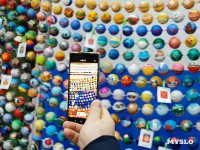 Фестиваль «Шар-папье»: Тульский кремль украсили огромные новогодние бусы, Фото: 6