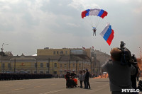 День Тульской дивизии ВДВ: на площади Ленина приземлились парашютисты, Фото: 93
