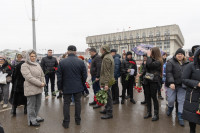 В Туле прошла Акция памяти и скорби по жертвам теракта в Подмосковье, Фото: 10