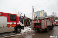 На пожаре в доме по ул. Калинина обошлось без пострадавших, Фото: 1