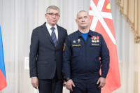 Губернатор наградил спасателей, Фото: 14