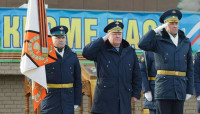 торжественная церемония передачи Георгиевского знамени 106-й тульской дивизии ВДВ, Фото: 3