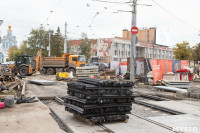 На ул. Советской в Туле убрали дорожные ограждения с трамвайных путей, Фото: 14