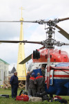 В кремле приземлился вертолет, который установит шпиль колокольни, Фото: 9