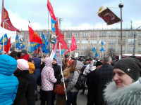 В Туле проходит митинг в поддержку Крыма, Фото: 19