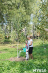 В Пролетарском районе высадили молодые деревья, Фото: 3