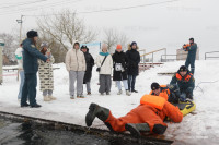 Тульские блогеры с водолазами МЧС «спасли» провалившегося под лёд человека, Фото: 11