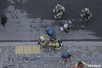 Тульские пожарные провели соревнования по бегу на 22-этаж, Фото: 6