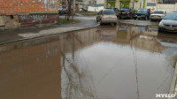 В Туле у дома на ул. Литейная, 3 перекрыта дождевая канализация, Фото: 4