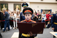 В Тульском суворовском военном училище приняли присягу 80 детей, Фото: 74
