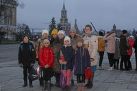 Почти 200 детей из Тульской области побывали на новогоднем представлении в Москве, Фото: 57