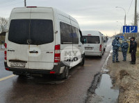 Под Тулой автобус с вахтовиками из Москвы пытался скрыться от обязательной самоизоляции, Фото: 6