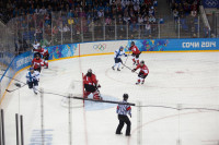 Женский хоккейный матч Канада-Финляндия. Зимняя Олимпиада в Сочи, Фото: 28