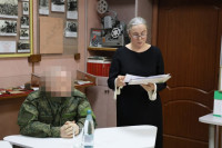 Алексей Эрк передал школьникам ответные письма от участников СВО, Фото: 10