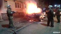 Пожар в Заречье - "Тойота Лэнд Крузер". 18.03.2015, Фото: 1