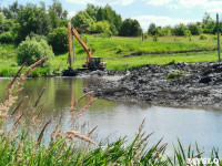 В этом году в Тульской области начали расчистку русел еще трех рек, Фото: 14