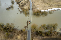 Разлив Упы в Щекинском районе, Фото: 9