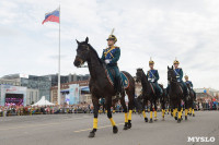 Развод конных и пеших караулов Президентского полка, Фото: 60