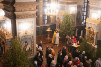 Рождественское богослужение в Успенском соборе (2020), Фото: 70