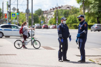 Полицейский рейд в тульских маршрутках: на пассажиров без масок составляют протоколы, Фото: 27