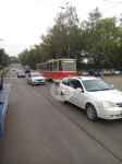 В Туле столкнулись трамвай и два автомобиля, Фото: 3