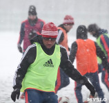 «Арсенал» готовится на снежном поле к игре против «Тосно», Фото: 4