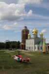 Установка шпиля на колокольню Тульского кремля, Фото: 23