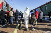 В Тулу прибыл первый поезд с беженцами из ДНР и ЛНР, Фото: 21