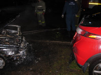 Возгорание автомобилей в Тульской области в ночь на 28 сентября, Фото: 1