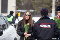 8 марта компания «Автоимпорт» дарила тулячкам-автоледи цветы, Фото: 164