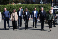 Дмитрий Миляев о ремонте сквера им. Л.Н. Толстого: «Люди довольны качеством –это самое главное», Фото: 12