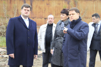 16 октября Владимир Груздев проконтролировал ход работ по благоустройству набережной, Фото: 7