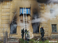 Пожар на ул. Михеева, 10-а, Фото: 24