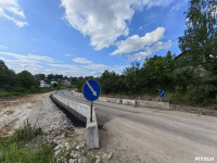 В Скуратово после 6 месяцев ремонта открыли дорогу, но только одну полосу, Фото: 6