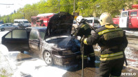 Сгорел автомобиль на пр. Ленина, Фото: 1