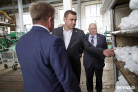 Алексей Дюмин посетил Ефремовский завод синтетического каучука, Фото: 1