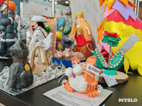 Фестиваль «Шар-папье»: Тульский кремль украсили огромные новогодние бусы, Фото: 74